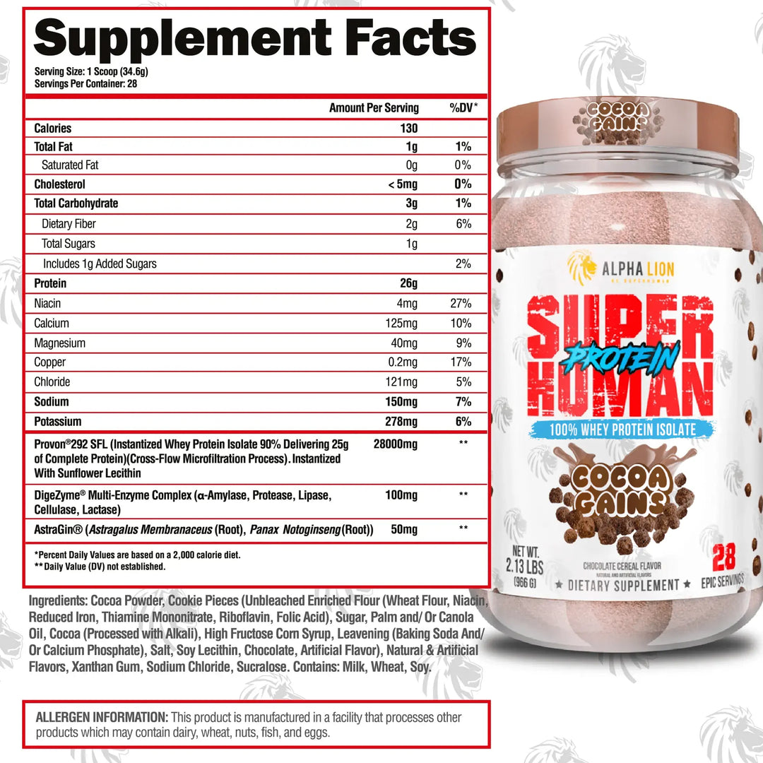 Superhuman Protein